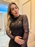 VESTIDO ACOSTAMENTO COM TRANPARÊNCIA na internet