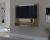 Painel Veneza para TV até 50 polegadas Freijó/ Off