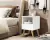 Conjunto Quarto Mesas De Cabeceira Pix Branco - Lojas Casa Móveis
