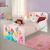 Mini Cama Infantil Meninas Vários Temas 100% MDF Adesivada - Lojas Casa Móveis