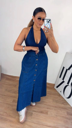 Saia Longa Jeans - loja online