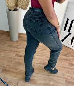 Calça Mom Jeans Rosa - comprar online