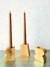 Imagen de PORTA VELAS DE MADERA PATRONES