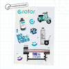Planchas - vinilo clear glitter - comprar online
