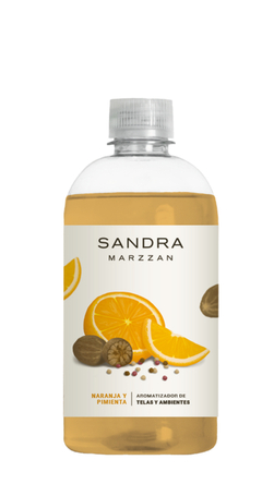 Aromatizador NARANJA Y PIMIENTA 500ml