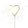 Vela Sparkles Corazón - Mágica Chispita - comprar online
