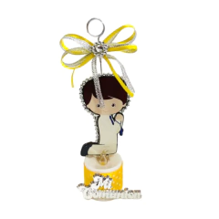 Souvenirs con Base, Portamensaje y Luz Led - Comunión