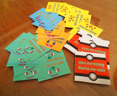 Stickers Cierrabolsa - pokemon - comprar online