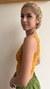 Top Faixa Tricot onca - comprar online