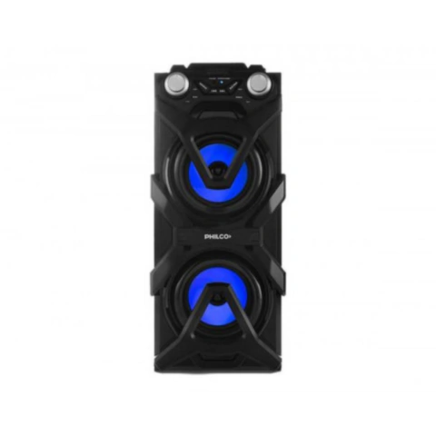 Parlante Portátil Estilo Fiesta Philco - Bluetooth & Luces LED Party Light