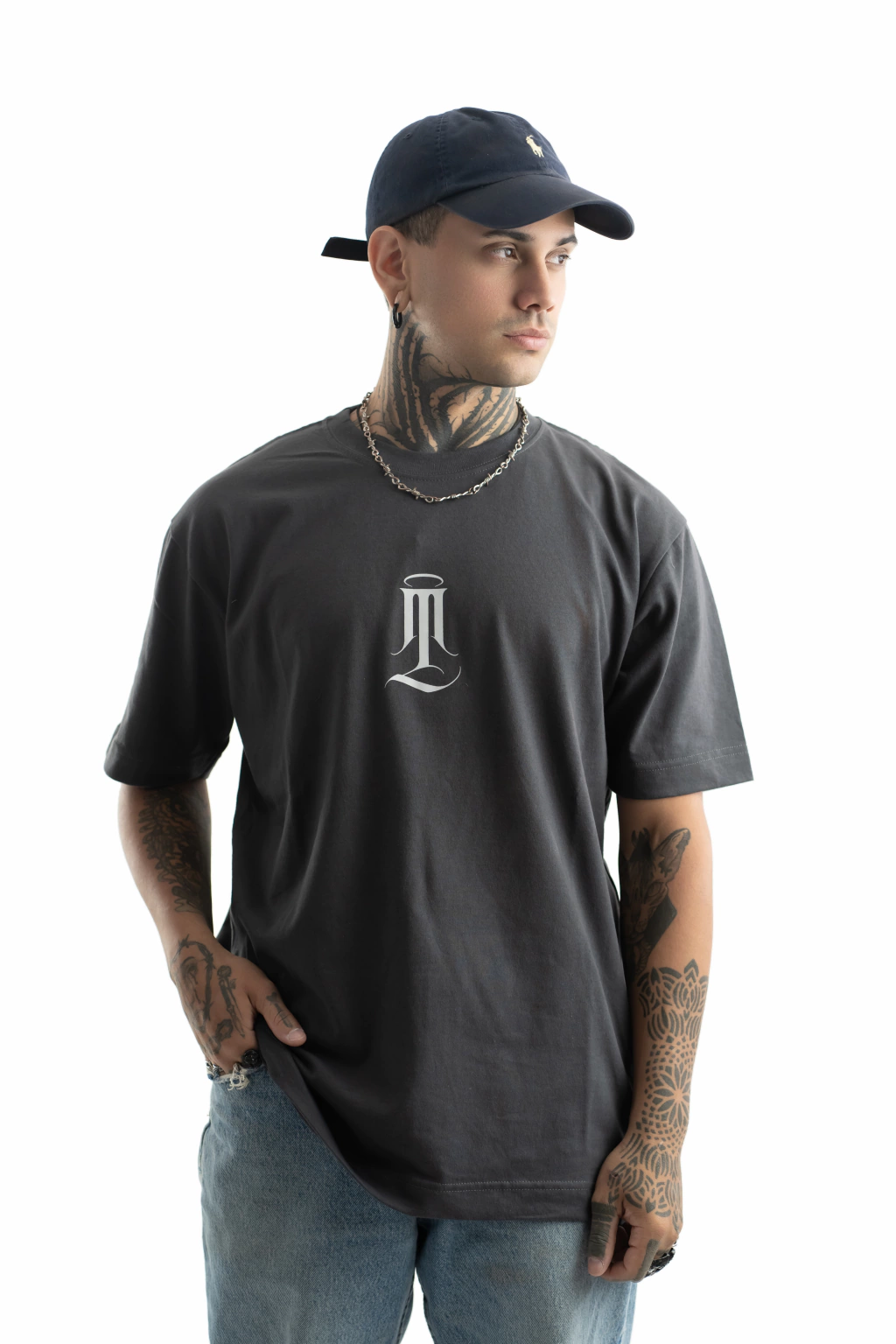 Remera Trapo Oversize Gris