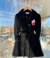 Tapado largo de paño (21808OI25) - comprar online