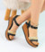 Sandalia con pulsera y taco chino (06310PV25) - comprar online