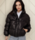 Campera puffer Ecocuero. Interior piel (442312OI25) - comprar online