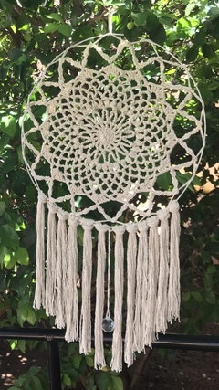Mandala com bola de cristal multifacetada FENG SHUI
