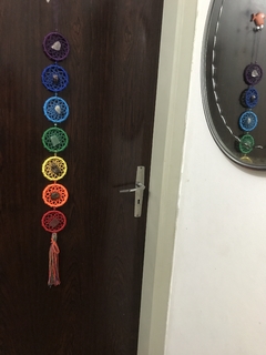 Mobile 7chakras com CRISTAIS correspondente aos chackras - comprar online