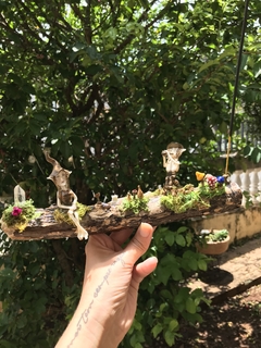 Coleção Outros Mundos ✨ Incensário Elfos bebendo vinho