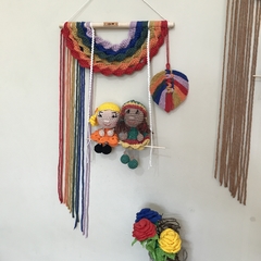 Painel casal amor personalizado - MandaladaluUz