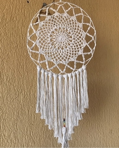 Mandala Barbante 7chakras em cristais coloridos