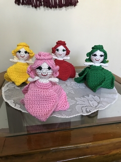 Fadinha que vira rosa Amigurumi - comprar online