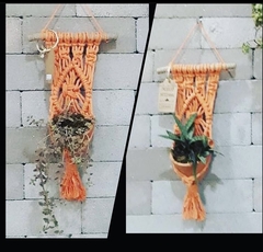 Suporte detalhado p/ MINI vasinho ou porta celular - MandaladaluUz