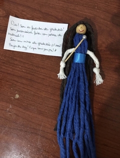 Fadinha da gratidão SUSTENTÁVEL na internet