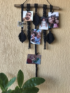 Porta fotos hippie