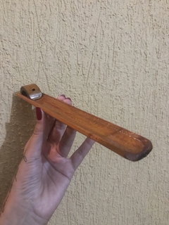 Incensário macramê + incensário madeira - MandaladaluUz