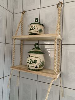 Altar / Prateleira rústica cozinha