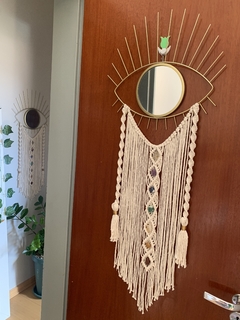 Olho mistico espelho com 7 chakras - comprar online