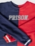 MOLETOM RECORTE PRISON DUAL COLORS EUA - VERMELHO / AZUL - comprar online