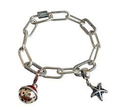 Pulseira Link Me Prata 925