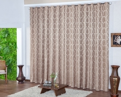 Cortina Jacquard 7,00 x 2,70 Várias Cores - Stanzanni Bordados