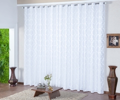 Cortina Jacquard 1.80 x 2,70 Várias Cores