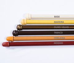 Varão Simples Colorido 3 Metros 19mm Várias Cores