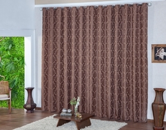 Cortina Jacquard 7,00 x 2,70 Várias Cores - loja online
