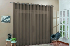 Cortina Voil Transparente 4,00 mts Várias Cores - Stanzanni Bordados