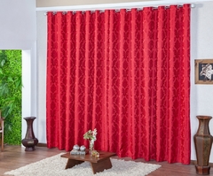 Cortina Jacquard 3,00 x 2,70 Várias Cores - comprar online