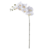 Haste de Orquidea Phalaenopsis Toque Real 94cm - Branca