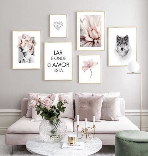 Kit 6 Quadros Conectar