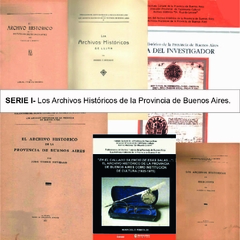 Banner de la categoría SERIE I-Los Archivos Históricos.