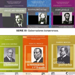 Banner de la categoría SERIE XI. Gobernadores bonaerenses.