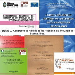 Banner de la categoría SERIE IX. Congresos de Historia de los Pueblos.