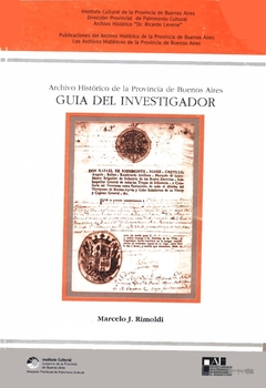 Imagen de PUBLICACIONES DEL ARCHIVO- I-Los Archivos Históricos de la Provincia de Buenos Aires.