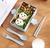 Lunchera hermética con cubiertos oso y conejo - comprar online