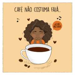 Ímã - O dia só começa depois do café! na internet