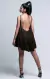 Embroidered gold and black dress on internet