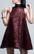 Embroidered marsala sequin dress on internet