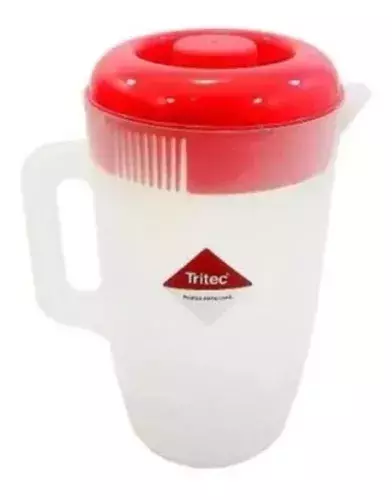 Jarra Graduada Plástica Com Tampa 4 litros tritec