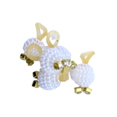 Amorinhas com ponto de luz em strass - comprar online